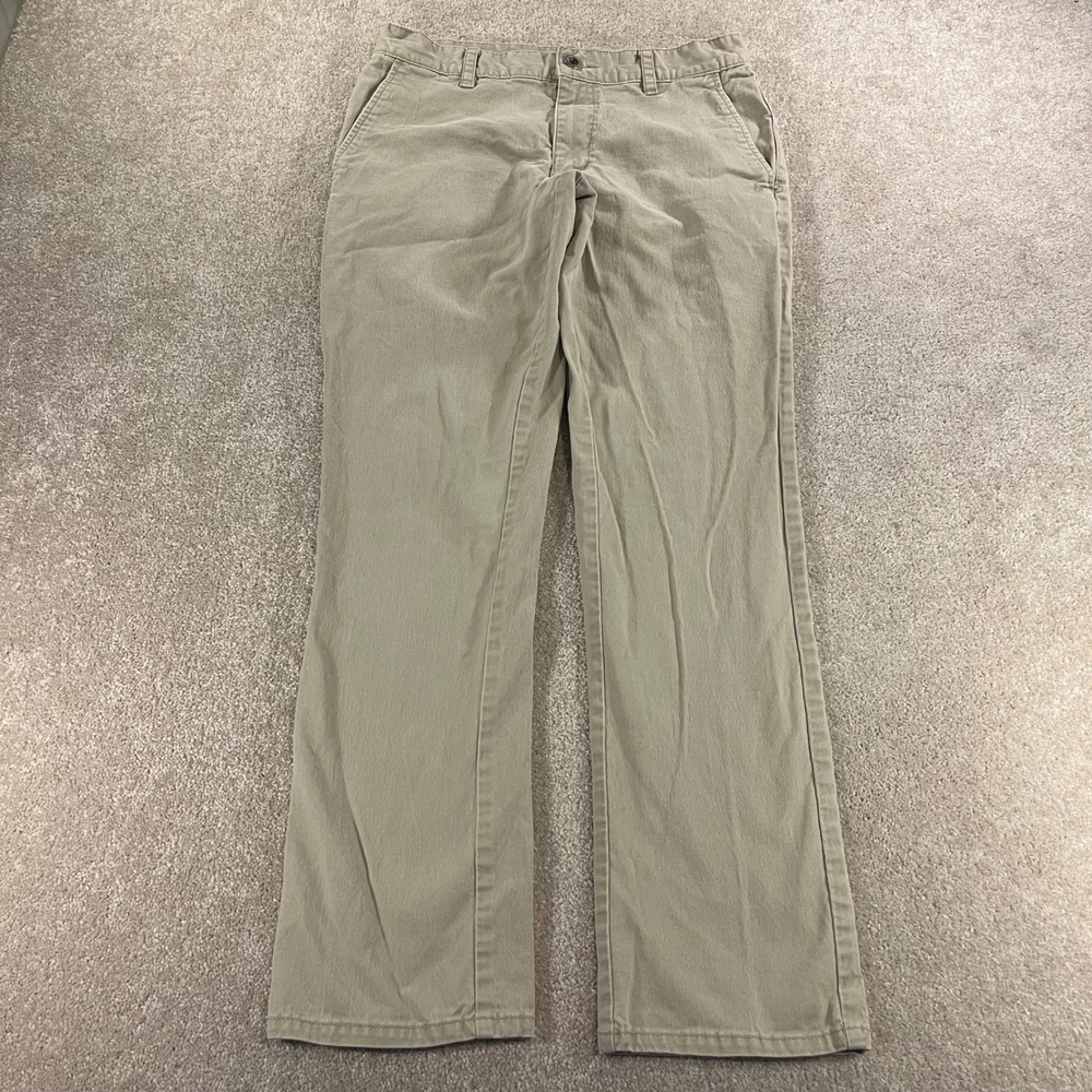 RVCA All Time Chino Mens 31 Khaki Straight Leg Stretch Twill Pants